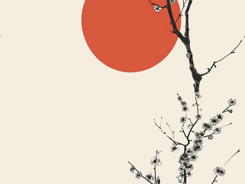  日式壁纸 壁纸 墙画 墙纸 