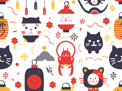  日式壁纸 壁纸 墙画 墙纸 