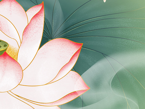  中式新中式挂画 油画水彩画 装饰画挂画 