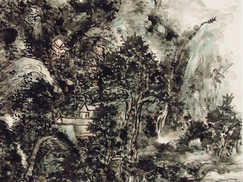  新中式壁画/挂画 