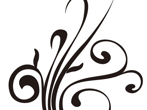  黑白凹凸 装饰花纹 图案花纹 