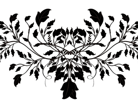  黑白凹凸 装饰花纹 图案花纹 