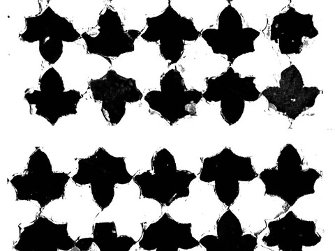  墙砖瓷砖地砖黑白凹凸 装饰花纹 