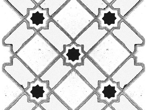  墙砖瓷砖地砖黑白凹凸 装饰花纹 