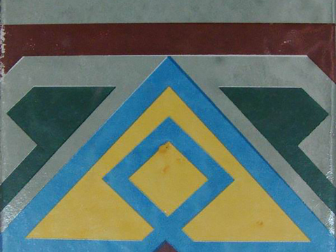  中古复古花砖  石材拼花 厨卫墙砖地砖 