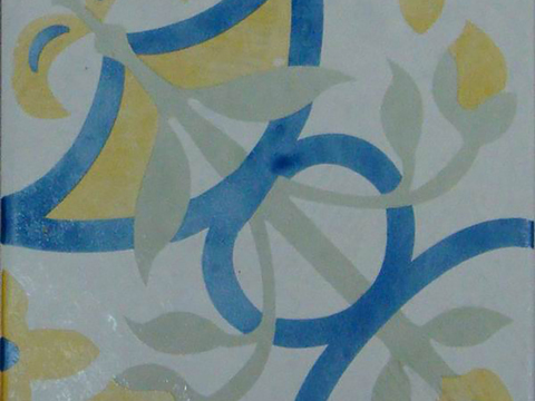  中古复古花砖  石材拼花 厨卫墙砖地砖 