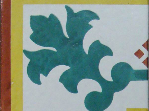  中古复古花砖  石材拼花 厨卫墙砖地砖 