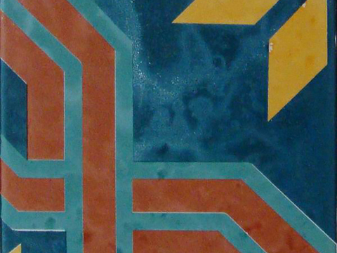  中古复古花砖  石材拼花 厨卫墙砖地砖 