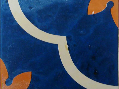  中古复古花砖  石材拼花 厨卫墙砖地砖 