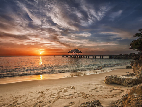  火烧云外景  大自然风景  环境外景 