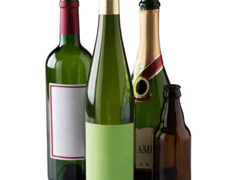  瓶子 酒杯 酒瓶 