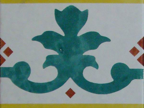  中古复古花砖  石材拼花 厨卫墙砖地砖 