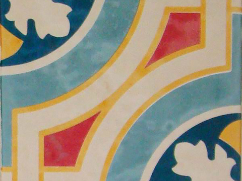  中古复古花砖  石材拼花 厨卫墙砖地砖 