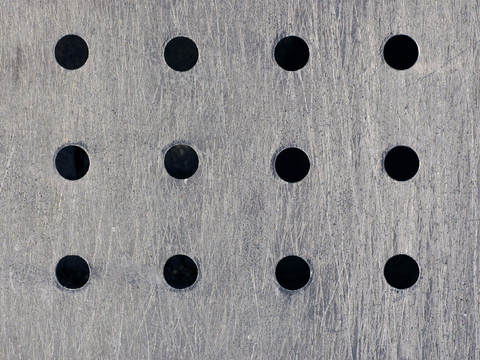  穿孔金属板 铁锈划痕金属板 