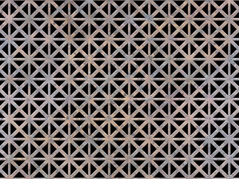  穿孔金属板 铁锈生锈金属板 