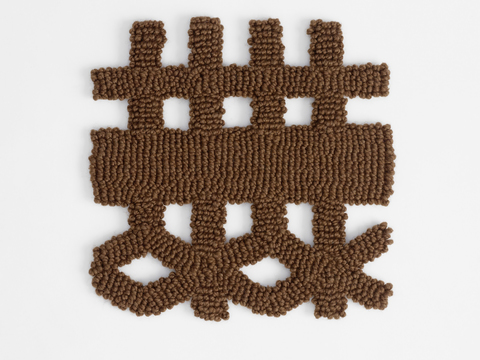  毛线针织布料 异形针织地毯毛毯 布料面料 