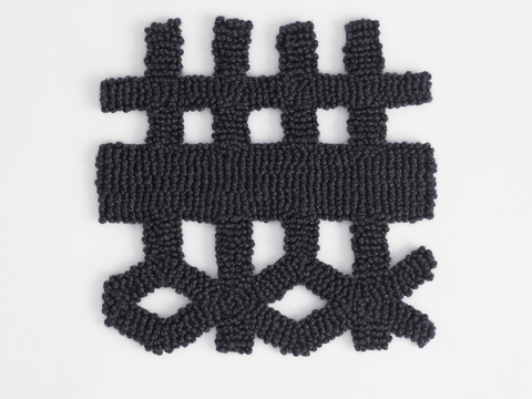  毛线针织布料 异形针织地毯毛毯 布料面料 