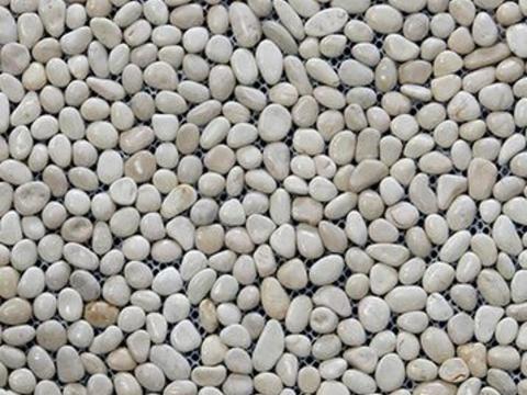  石子石头砾石鹅卵石地面 