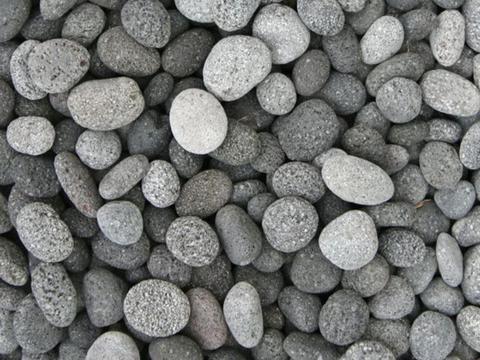  石子石头砾石鹅卵石地面 