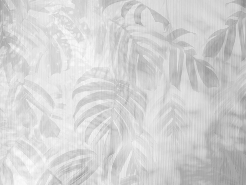  灰色叶子纹理地毯 