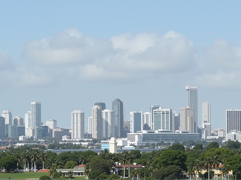  现代城市白天外景天空外景 