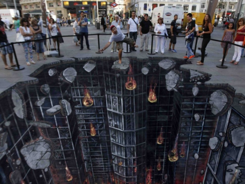  围墙涂鸦 商业街道贴图 商店广告图 氛围贴图 