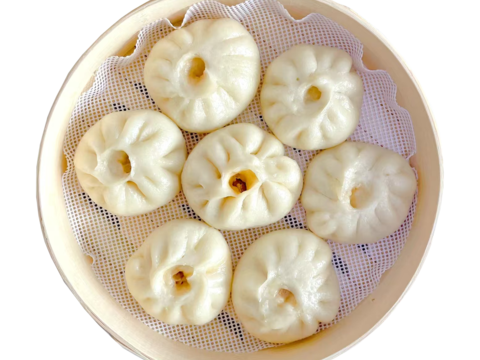  食物 包子 