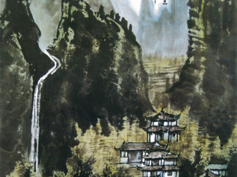  高清中式装饰画 