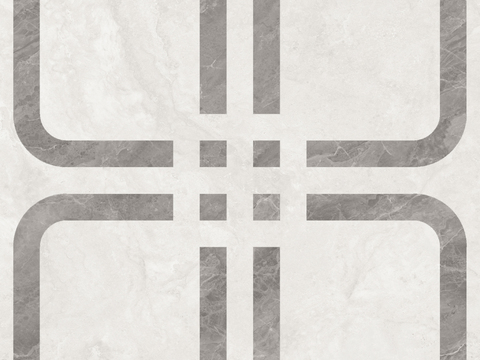  现代无缝石材地面石材拼花大理石 