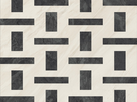  法式轻奢无缝拼花石材 拼花砖贴图 