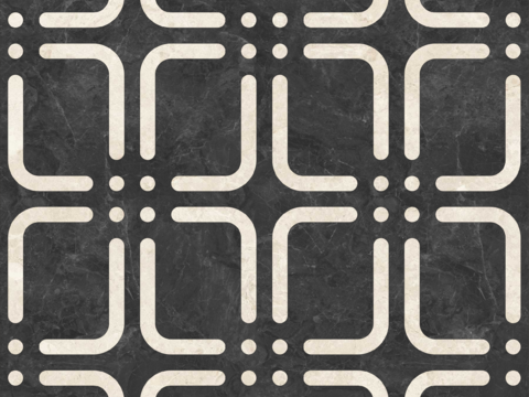  复古无缝轻奢花纹砖艺术砖拼花石材 