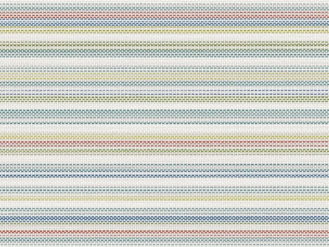  彩色条纹亚麻布纹 