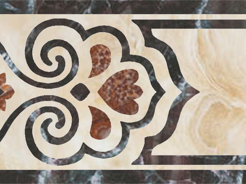  高清拼花大理石瓷砖拼花 