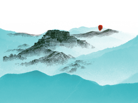  高清中式装饰画 