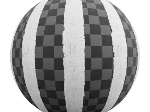  斑马线马路公路道路沥青路 PBR材质贴图 1k 