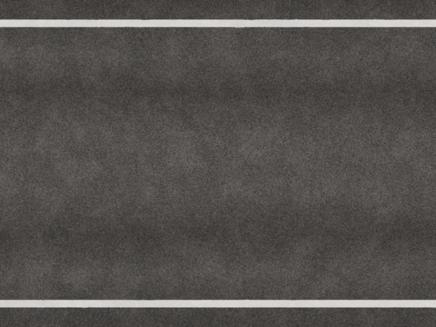  单行道马路公路道路沥青路 PBR材质贴图 2k 