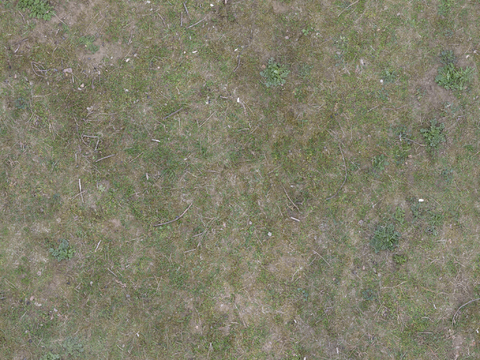  泥地草地土地自然地面地表 PBR材质贴图 2K 