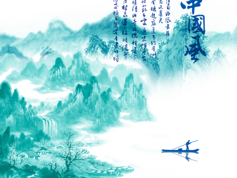  高清中式装饰画 