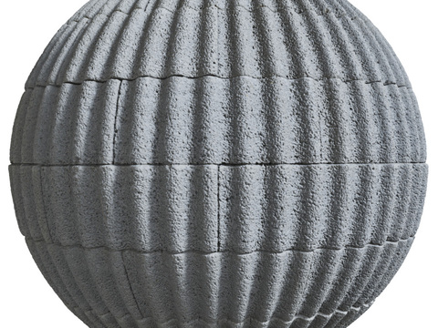  无缝装饰混凝土预制混凝土装饰墙面 PBR材质贴图 2k 