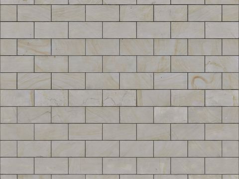  无缝墙砖地砖石砖铺路砖户外砖 PBR材质贴图 4k 