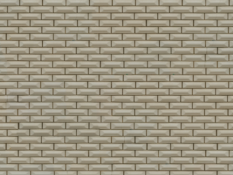  无缝瓷砖墙砖外墙砖户外砖 PBR材质贴图 2k 