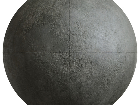  无缝装饰混凝土清水混凝土 PBR材质贴图 1k 