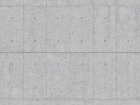  装饰混凝土木纹清水混凝土 PBR材质贴图 4k 