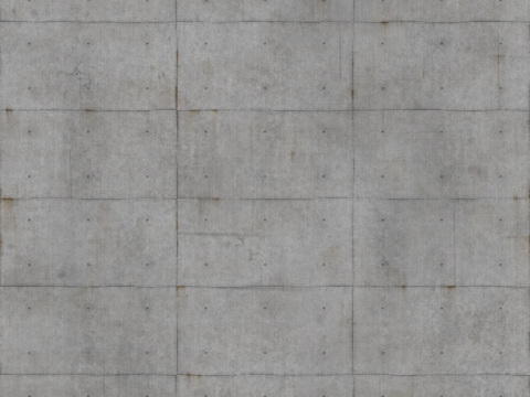  装饰混凝土清水混凝土 PBR材质贴图 4k 