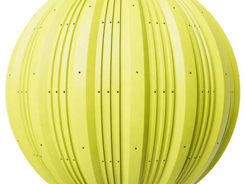  无缝金属波纹板波浪板 PBR材质贴图 1k 