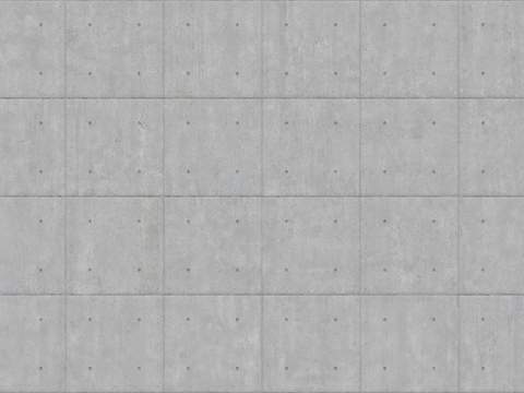  装饰混凝土木纹清水混凝土 PBR材质贴图 4k 