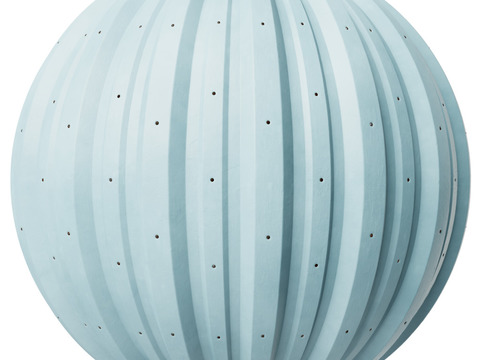  无缝金属波纹板波浪板 PBR材质贴图 2k 