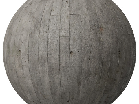  无缝装饰混凝土清水混凝土 PBR材质贴图 1k 