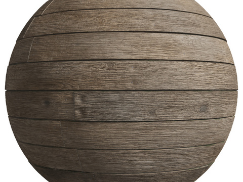  无缝木板木地板木墙板防腐木板木甲板 PBR材质贴图 2k 