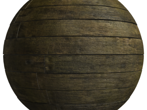  无缝木板木地板木墙板防腐木板木甲板 PBR材质贴图 1k 